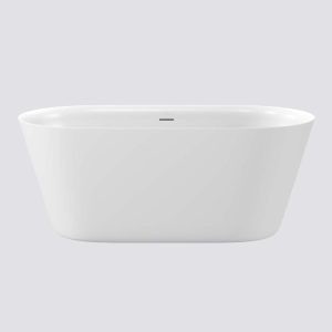 Villeroy & boch o.novo freestanding caststone bath.
