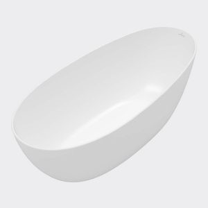 Villeroy & Boch Antao freestanding bath matte white.