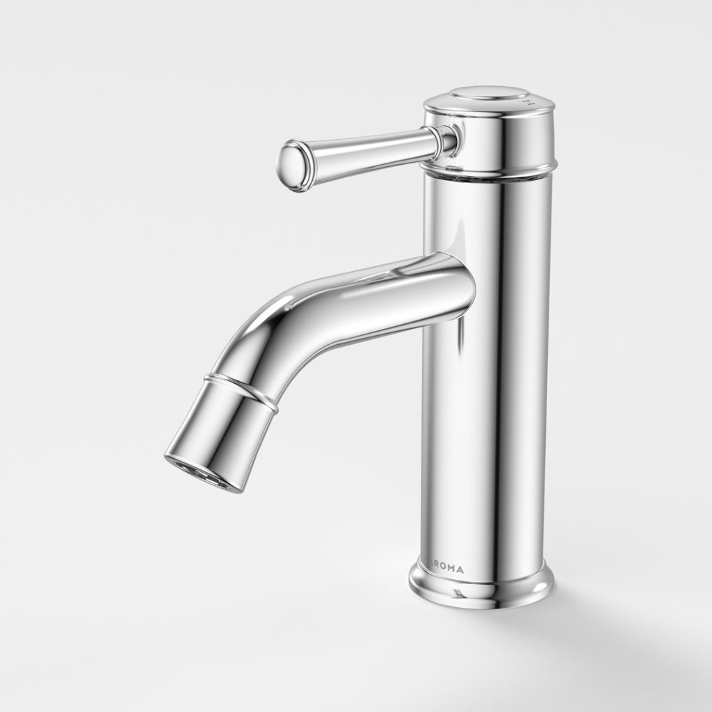 520001C6AF RIVIERE BASIN MIXER 6S CH LF Caroma riviere basin mixer chrome finish.