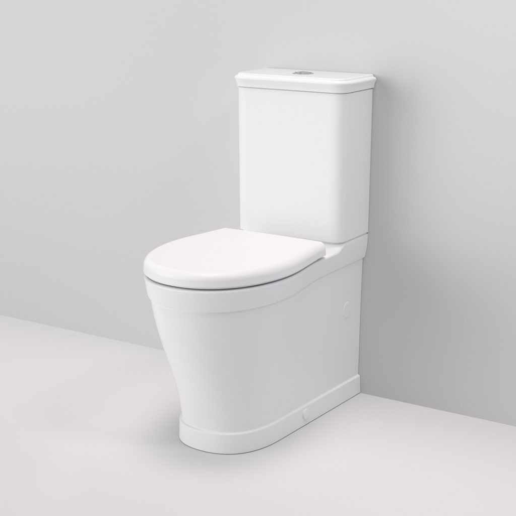 790002MW RIVIERE CF WF CC BI 4S SUITE MW Caroma riviere cleanflush back to wall toilet suite.