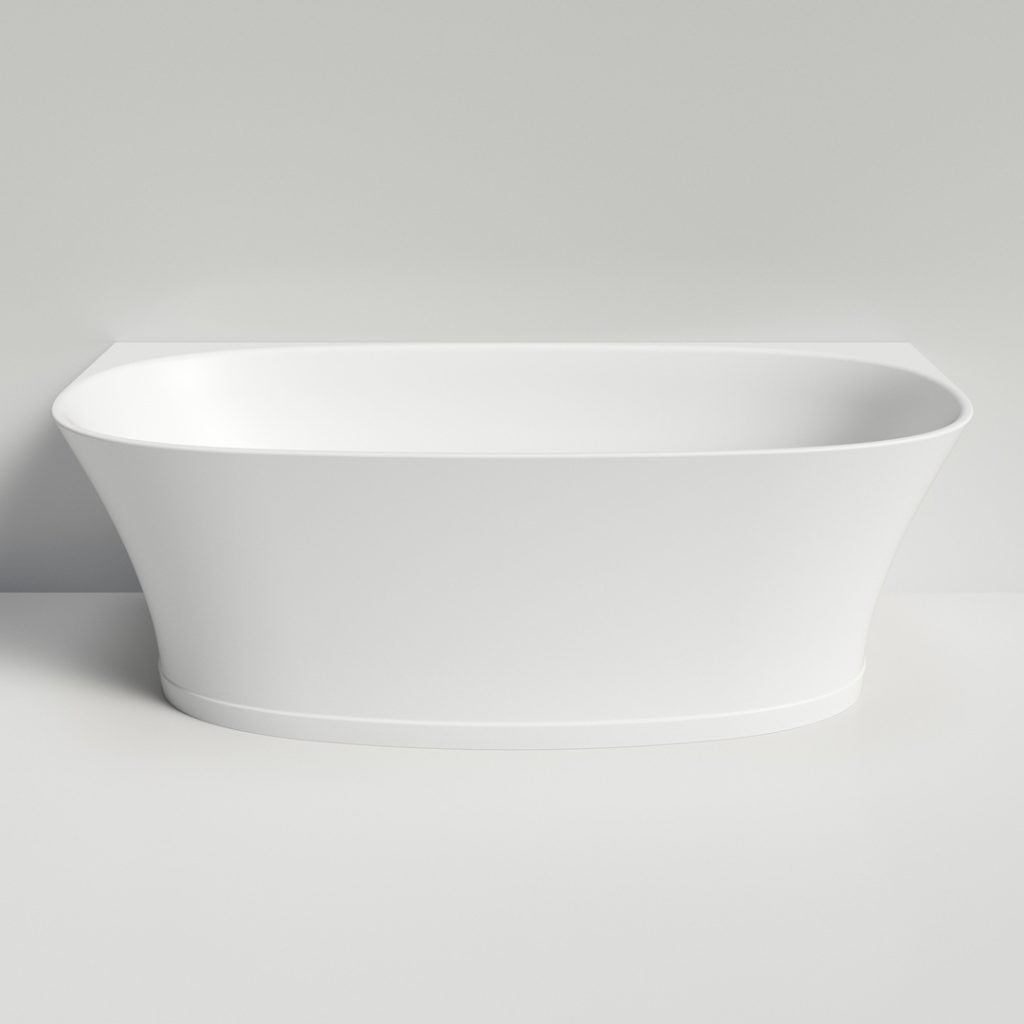 EN7WFMWOF RIVIERE 1700 BTW FREESTANDING BTH MW OF Caroma riviere back to wall freestanding bath.