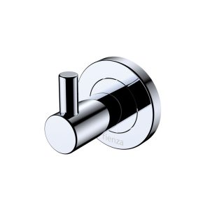 Fienza kaya robe hook chrome finish.