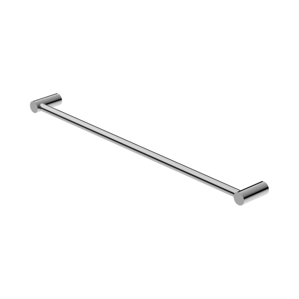 Nero new mecca 600 single towel rail chrome finish.